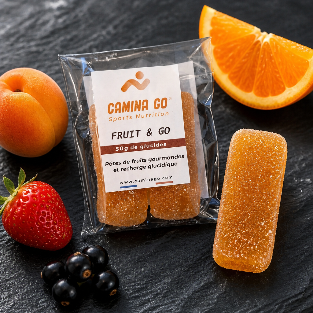 Pâte de fruits gourmande - 25g de glucides & fruit naturel